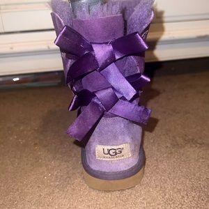 Purple UGG boots